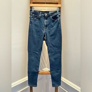 Rag & Bone Nina High-Rise Skinny Jeans Size 28
